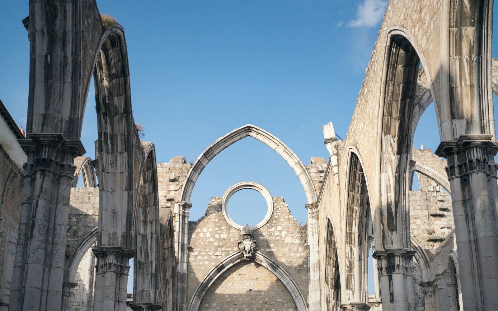 A parish church chancel and transept exterior with no nave in front of it